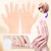 Lovehomily Anti-Slip Hands Peeling Gloves Preventing Dryness Hands Protective Gloves Hand Care Tools Silicone Moisturizing Gloves (Light Yellow) - Buy Online on GoSupps.com
