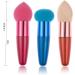 Housoutil 3pc on Stick Makeup Lip Brush Cream Foundation Brush Contour Brush Beauty Sponge for Makeup Fashionista Headband Sponges Makeup Brush Tools Major Travel Eye Brush medium As Shown - Buy Online on GoSupps.com
