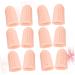 Hemoton 18 Pairs Silicone Gel High Heel Protectors - Toe Guards for Feet & Fingertips - Anti-wear Protective Sleeves - Skin Color - 4.5X2.1 cm - Buy Online on GoSupps.com