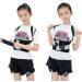 Buy Lumbar Posture Corrector Adjustable Back Brace - Shoulder Protection Corset (L Code) - Black & Grey - Buy Online on GoSupps.com
