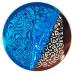 10pcs Round Nail Stamping Plates + Red Stamper - Lace Flower Pattern Nail Art Kit for Perfect Designs - Buy Online on GoSupps.com