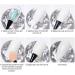 6 Colors Pearl Chrome Nail Powder Set | Aurora Mermaid Iridescent & Metallic Glitters for Gel Polish Nail Art Decorations - Buy Online on GoSupps.com