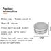 Aluminium Jars Small Silver Jar Round Metal Box Small Hermetic Metal Box Empty Cosmetic Container Empty Candle Jar Small Box for Makeup Candle Travel Storage 4 Pieces 15g - Buy Online on GoSupps.com