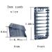 Replacement Shaver Comb for Men's Rechargeable Trimmer | 3mm Grooming Comb & Brush for Full Body Hair Care - Buy Online on GoSupps.com