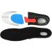 2 Pairs Arch Support Heel Cushion Insert - Breathable Eva Insoles for Basketball & Training - Black Shoe Pads - Buy Online on GoSupps.com