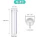 LznYi 100 Pack 2.83 Floral Water Tubes - Clear Plastic Tubes for Milkweed and Flower Arrangements - 100pcs White - Buy Online on GoSupps.com