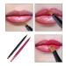 Buy 2 Pcs Dual End Lipstick Brushes - Portable Retractable Lip & Eye Shadow Brushes for Perfect Makeup Application - Buy Online on GoSupps.com