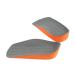 NOLITOY 1 Pair Heightening Insoles Lift Height Increase Insole Half Insole Heel Insole Pad Height Increase Insert Height Increasing Insoles High Heel Mini Wet Bag Sock Casual Men and Women Grey 17.5x7.2cm