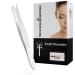 Schwertkrone tweezers slanted professional Solingen 8 cm plucking tweezers angled eyebrow plucking Germany (slanted)