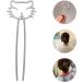 SHERCHPRY Cute Cute Hairpin Kawaii Hair Accessories Retro Hairpin Cat Hair Clip Chinese Hair Pin Asian Hair Accessories Metal Hair Claw Clips Hot Hair Brush Hair Bun Alloy Hanfu Toddler Girl - Buy Online on GoSupps.com