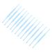 Hoement 12-Piece Disposable Plastic Set Wax Picker Tool for Gentle Cleaning Convenient and Effortless for Home and Travel Random Color