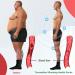 Uirpk Afiz Tourmaline Slimming Health Socks - Red Black White | One Size | Best Slimming & Health Benefits - Buy Online on GoSupps.com