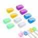 KQNM 10 PCs toothbrush ethotbrush case toothbrush box toothbrush case travel toothbrush protective cover portable toothbrush toothbrush protective cap toothbrush dust cover