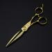 Hair Cutting Scissors 6 Inch Professional Gold Cut Scissor Damascus Hair Scissors Haircut Thinning Barber Tools Cutting Shears Hairdresser Scissors Set - Buy Online on GoSupps.com