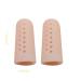 10pc Gel Toe Sleeves Corn Cushion Silicone Protectors - Beige Medium | Reduce Friction, Corns, Blisters, Bunions, Hammer Toes - Nail Issue Relief - Buy Online on GoSupps.com