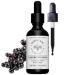 Elderlane Elderberry Drops for Immune Support - Elderberry Extract Liquid - Elderberry Tincture - Keto Sugar-Free Alcohol-Free. Lab-Tested Vegan Non-GMO Gluten-Free Drops 2 Fl Oz (Pack of 1)