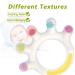 Haakaa Large Palm Trees Baby Biting Toys - Silicone Bite Rings for 0-12 Months - BPA Free Teething Toys - Buy Online on GoSupps.com