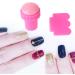 TQUXNGA Nail Art Polish Manicure Stamp Set Stamping Plates Stamper Scraper Kit DIY Tool - Buy Online on GoSupps.com