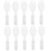 Gleavi manual toothbrush 10st mini toothbrush portable wear-resistant prison toothbrush tooth cleaning brushes prison used accessories white travel soft fur plastic