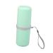 FRCOLOR Toothbrush Holder Storage Box Toothpaste Box Storage Cup Travel Tumbler Green Medium