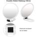 DADEA Double Sided Mirror Magnified Makeup Mirror Two Sided Mirror Small Mirror with Stand Double Sided Makeup Mirror Portable 5X Magnifying Folding Cosmetic Mirror for Home Travel - Buy Online on GoSupps.com