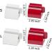 Rolling Tube Toothpaste Squeezer with Frosted Handles Turn Easily Toothpaste Dispenser for Bathroom Saves Toothpaste Creams & More Eco-Friendly Manual Toothpaste Squeezer 2 Colors(White L) - Buy Online on GoSupps.com