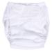 Washable Adults Diapers - Adult Washable Nappies Adjustable Incontinent Care Cloth Diaper Breathable Nappy Pants Reusable Diaper Pants Elderly Cloth Diaper(White)