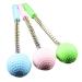 2 Pieces Body Knock Massagers Hammer Stick Back Shoulder Pain Massage Hammer Hitting Ball (Random Color)