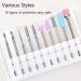 Jeopoom Nail Miller Grinding Heads Bits 10 Pieces - Professional Manicure & Pedicure Kit for Gel Nails Polishing & Nail Surface Care - Buy Online on GoSupps.com