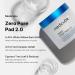 Medicube Zero Pore Pads 2.0 - Dual-Textured Facial Toner Pads for Exfoliation and Minimizing Pores with 4.5% AHA Lactic Acid & 0.45% BHA Salicylic Acid - Ideal for All Skin Types - Korean Skin Care - Buy Online on GoSupps.com
