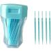 Healifty Toothpicks for Teeth - 200pcs Double Head Interdental Brushes | Oral Care Sky Blue - Buy Online on GoSupps.com