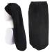 1 piece of satin sleeping hood long satin hair hood sleeping hood silk long hair silky hair sleep silk bonnet long hair sleep hood protect hair for long curly hair (black)