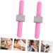 COHEALI 4pcs Magnetic Bracelet Watch Straps - Pink Silicone Clamp Frame 24x5.5x1cm | International Shipping Available - Buy Online on GoSupps.com