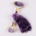 Gua Sha Facial Tool Amethyst Sawtooth Face Roller & Silicone Caps Gua Sha Care Tool Sets Natural Stone Quartz Massager-guasha tool - Buy Online on GoSupps.com