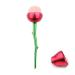 BinaryABC Rose Flower Foundation Brush Makeup Brush Loose Powder Brush Buffing Brush Blending Brush