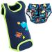 Konfidence Babywarma & One Size Swim Nappy Set (Fergal and Crabby BWR20-06-18 OSSN22)