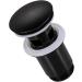 Modern Sink Drain with Rubber Seal Efficient Sink Drain Quick Water Flows Sink Drain Smooth Water Flows & Clogs Frees Drain Fitting - Buy Online on GoSupps.com