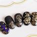 Ultra-Thin 3D Punk Time Gears Nail Studs | Alloy Nail Art Decorations - 100 Count - Buy Online on GoSupps.com