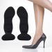 Heel Insoles - Soft Sponge Non Slip Cushions for Pain Relief | 2 in 1 Insole with High Heel Inserts - Shock Absorption | Black - Buy Online on GoSupps.com