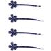 FRCOLOR 6 Pairs Elegant Hairpin Girls Hairpin Bling Hair Pins Rhinestone Hair Barrettes Decorative Hair Clips Hair Barrettes for Women Diamonds Hair Clips Partition Folder Antique Miss - Buy Online on GoSupps.com