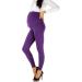 FUTURO FASHION Women's Maternity Cotton Leggings | Full Ankle Length, Comfortable Pregnancy Pants with Belly Support | Size 8-22 (Violet) - Buy Online on GoSupps.com