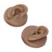 Silicone Human Ear Model 3 Pair - Dark Skin Color - High Simulation Elastic Model - Hand Crafted - Reusable for Display Props and Earrings - Buy Online on GoSupps.com