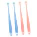 Minkissy 4 piece toothbrush brightening toothbrush soft toothbrush for children toothbrush toothbrush for babies cleaning tool for baby teeth manual care brush
