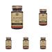 Solgar Selenium (Yeast-Free) 200 g Tablets - Pack of 250 - Healthy Hair and Nails - Supports The Immune System - Vegan and Gluten Free Fish 50 count (Pack of 5)