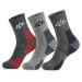 innotree 3 Pack Men's Full Cushioned Hiking Walking Socks, Quarter Crew Socks Men's Quarter