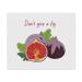 Azeeda 2 x "Don't give a fig" Microfiber Lens/Eyeglass Cleaning Cloths (LC00020557)