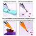 Onwon Dual-Ended Nail Rhinestone Picker Wax Tip Pencil for Manicure Nail Art Tool - Purple - Buy Online on GoSupps.com