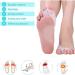 Foot Care Kit: Toe Separators, Gel Sleeves, Alignment Socks & Straightener for Hammer Toes, Bunions & Overlapping Toes - Buy Online on GoSupps.com