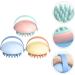 Buy Gatuida Silicone Shampoo Brush Set - 9 Pcs Massage Comb & Scalp Scrubber for Ultimate Hair Care | International Shipping Available - Buy Online on GoSupps.com