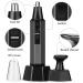 SFQEVHRZ Nose Hair Trimmer Nose and Ear Hair Trimmer Portable Ear Professional Painless Eyebrow Trimmer for Men and Women Battery Operated Black - Buy Online on GoSupps.com